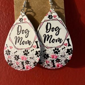 Dog Mom Pierced Earrings